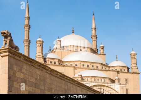 Cairo, Egypt; January 10, 2023 -The Mosque of Muhammad Ali, Cairo, Egypt Stock Photo