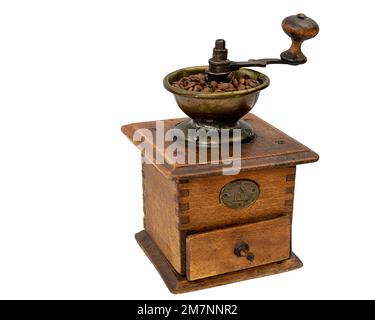 Antique Coffee Grinder Stock Photo