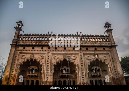 Bara Imambara or Asfi Imambara is a famous landmark in Lucknow India created by Nawab of Awadh Asaf Ud Daula Stock Photo