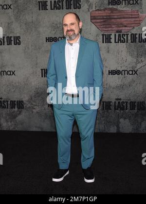 January 9, 2023, Westwood, California, USA: Neil Druckmann attends HBO's  The Last of Us Premiere. (Credit Image: © Billy Bennight/ZUMA Press Wire)  EDITORIAL USAGE ONLY! Not for Commercial USAGE! Stock Photo - Alamy