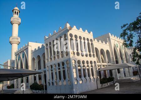 Indimi Jumma'a Mosque in Maiduguri, a worship centre with Islamic school. It has all facilities for worship . A modern architectural edifice. Stock Photo