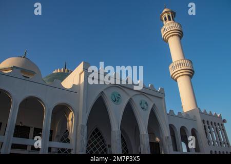 Indimi Jumma'a Mosque in Maiduguri, a worship centre with Islamic school. It has all facilities for worship . A modern architectural edifice. Stock Photo