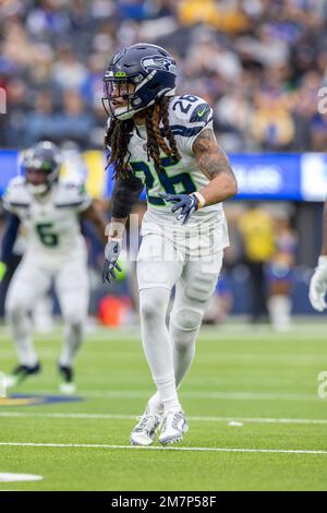 Seattle Seahawks safety Ryan Neal (26) during an NFL football game against  the Denver Broncos, Monday, Sept. 12, 2022, in Seattle, WA. The Seahawks  defeated the Bears 17-16. (AP Photo/Ben VanHouten Stock Photo - Alamy