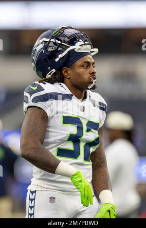 Los Angeles Rams linebacker Bobby Wagner (45) against the Seattle Seahawks  in an NFL football game, Sunday, Dec. 4, 2022, in Inglewood, Calif.  Seahawks won 27-23. (AP Photo/Jeff Lewis Stock Photo - Alamy