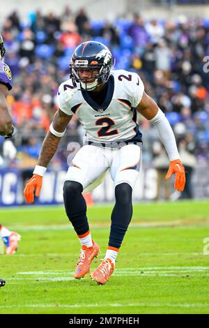 Denver Broncos Cornerback Pat Surtain II (2) Takes The Field For An NFL ...