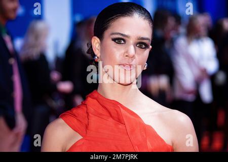 Safia Oakley-Green poses for photographers upon arrival for 'The