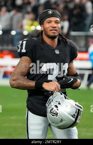 Las Vegas Raiders linebacker Luke Masterson (59) against the Indianapolis  Colts during the first half of an NFL football game, Sunday, Nov 13, 2022,  in Las Vegas. (AP Photo/Rick Scuteri Stock Photo - Alamy