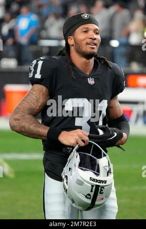 Las Vegas Raiders linebacker Luke Masterson (59) against the Indianapolis  Colts during the first half of an NFL football game, Sunday, Nov 13, 2022,  in Las Vegas. (AP Photo/Rick Scuteri Stock Photo - Alamy