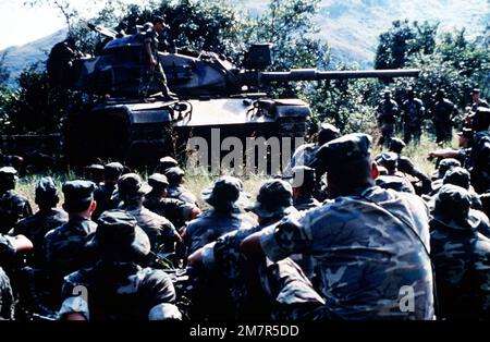 Infantrymen With Company B. 1st Battalion 151st Infantry Regiment ...