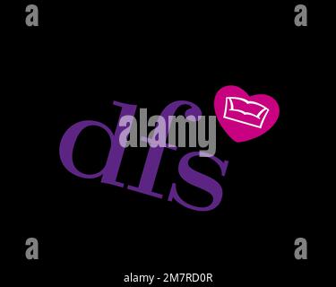 DFS Furniture, Logo, Black background Stock Photo - Alamy