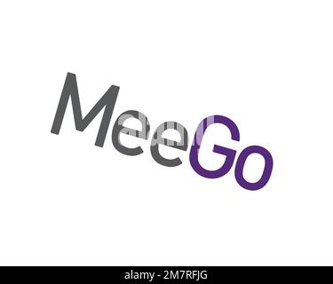 MeeGo, Logo, White background Stock Photo - Alamy