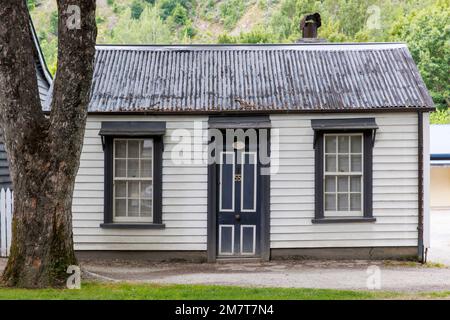 Old miners cottages, Arrowtown, New Zealand, Tuesday, December 27, 2022. Stock Photo