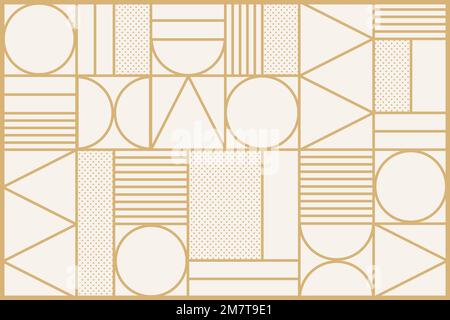 Art Deco Pattern. Vector gold black white background Stock Vector Image ...