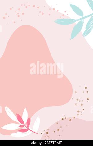 Colorful Memphis style poster vector Stock Vector