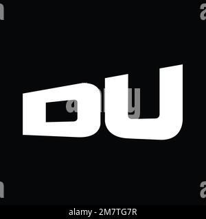 UD Logo monogram big alphabet vector images design template Stock Photo ...