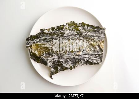 Bugak,Vegetable and Seaweed Chips Stock Photo