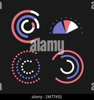 Infographic design chart vector collection Stock Vector Image & Art - Alamy