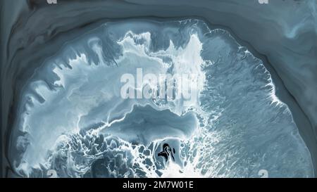 Abstract blue grunge watercolor patterned background vector Stock Vector