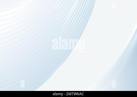 Blue abstract layered stripes vector background Stock Vector