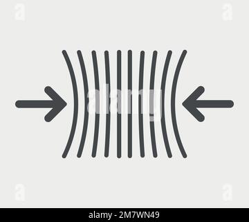 Resilience icon. isolated on white background. Vector illustration. Eps 10. Stock Vector