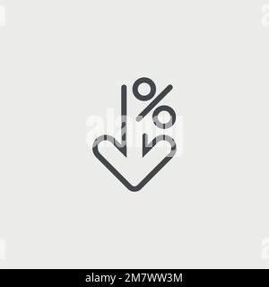 Resilience icon. isolated on white background. Vector illustration. Eps 10. Stock Vector