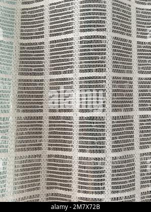 detail of the texture of a burlap fabric Stock Photo