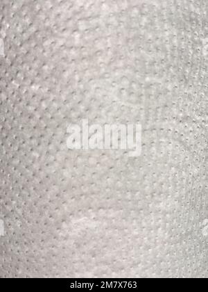 Abstract Close-Up of White Textured Material with Repetitive Pattern Stock Photo