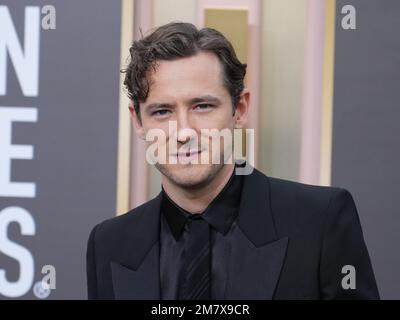 Los Angeles, USA. 10th Jan, 2023. Lewis Pullman arrives at the 80th Annual Golden Globe Awards held at The Beverly Hilton on January 10, 2023 in Los Angeles, CA, USA (Photo by Sthanlee B. Mirador/Sipa USA) Credit: Sipa USA/Alamy Live News Stock Photo