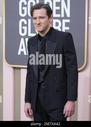 Lewis Pullman arrives at the 80th Annual Golden Globe Awards held at The Beverly Hilton on January 10, 2023 in Los Angeles, CA, USA (Photo by Sthanlee B. Mirador/Sipa USA) Stock Photo