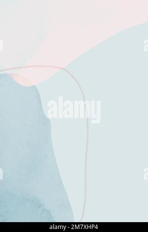 Abstract watercolor in blue shade background vector Stock Vector