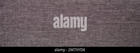 Dark gray brown fabric textile background. Quality linen fabric Stock Photo
