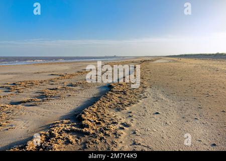 A peaceful day at RSPB Titchwell Marsh, Norfolk, England Stock Photo