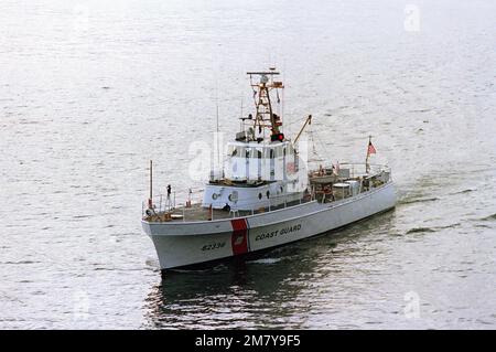 Point Class A port view of the Point class patrol boat USCG GLASS (WPB 82336) as it ...