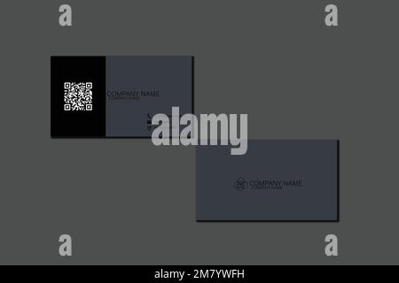 pro business card template design.pro Stock Vector