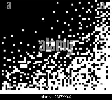 Dissolved filled square dotted. Pattern Vector illustration. Eps 10. Stock Vector