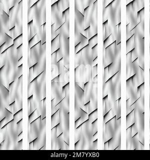 Seamless vertical texture. White plastic, metal or wooden pattern of  cladding. Abstract pattern Stock Photo