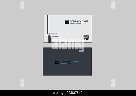 pro business card template design.pro Stock Vector