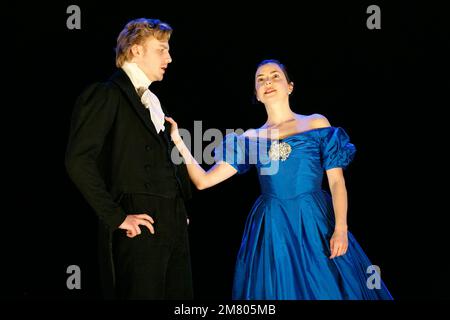 Laura Rees Actor Tom Canton (Pip), Laura Rees (Estella) in GREAT EXPECTATIONS by Charles ...