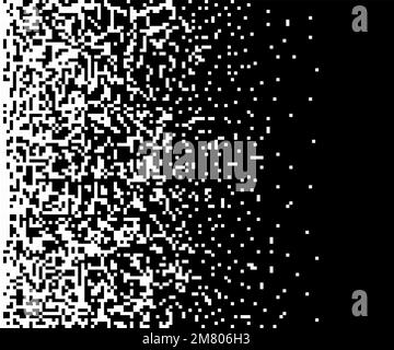 Dissolved filled square dotted. Pattern Vector illustration. Eps 10. Stock Vector
