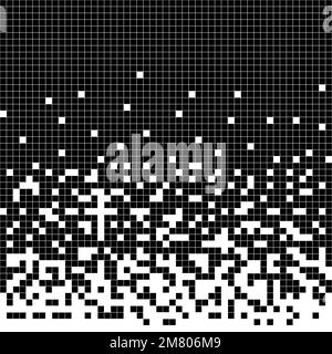 Dissolved filled square dotted. Pattern Vector illustration. Eps 10. Stock Vector