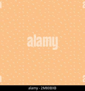 Cute. A light stripes on orange background Stock Vector