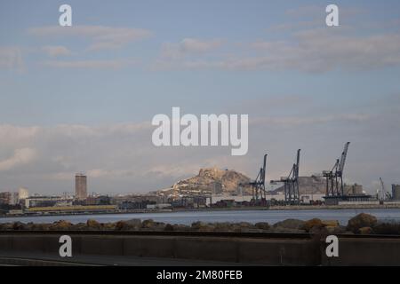 Harbour of Alicante, Spain Stock Photo