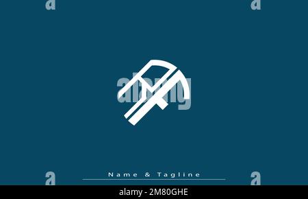 Alphabet letters Initials Monogram logo RF , FR Stock Vector