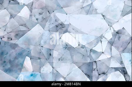 Grey, white, monochrome marble, vector texture, stone, abstract interior texture, floor, bathroom, kitchen tiles, elegant luxury construction print, g Stock Vector