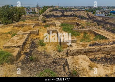 Hegmataneh (Ecbatana) ruins in Hamadan, Iran Stock Photo