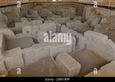 Hegmataneh (Ecbatana) ruins in Hamadan, Iran Stock Photo