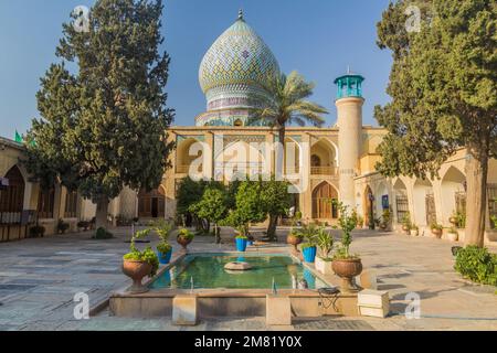 Imamzadeh-ye Ali Ebn-e Hamze (Ali Ibn Hamza Mausoleum) in Shiraz, Iran Stock Photo