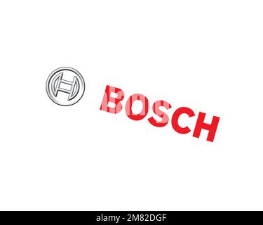 Robert Bosch GmbH Logo White Background Stock Photo Alamy