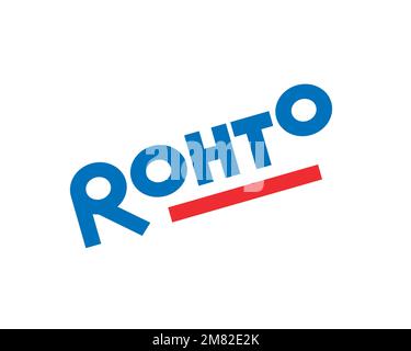 Rohto Pharmaceutical, Logo, White background Stock Photo - Alamy