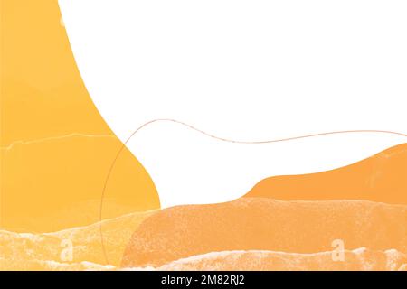 Orange tone simple Memphis vector Stock Vector
